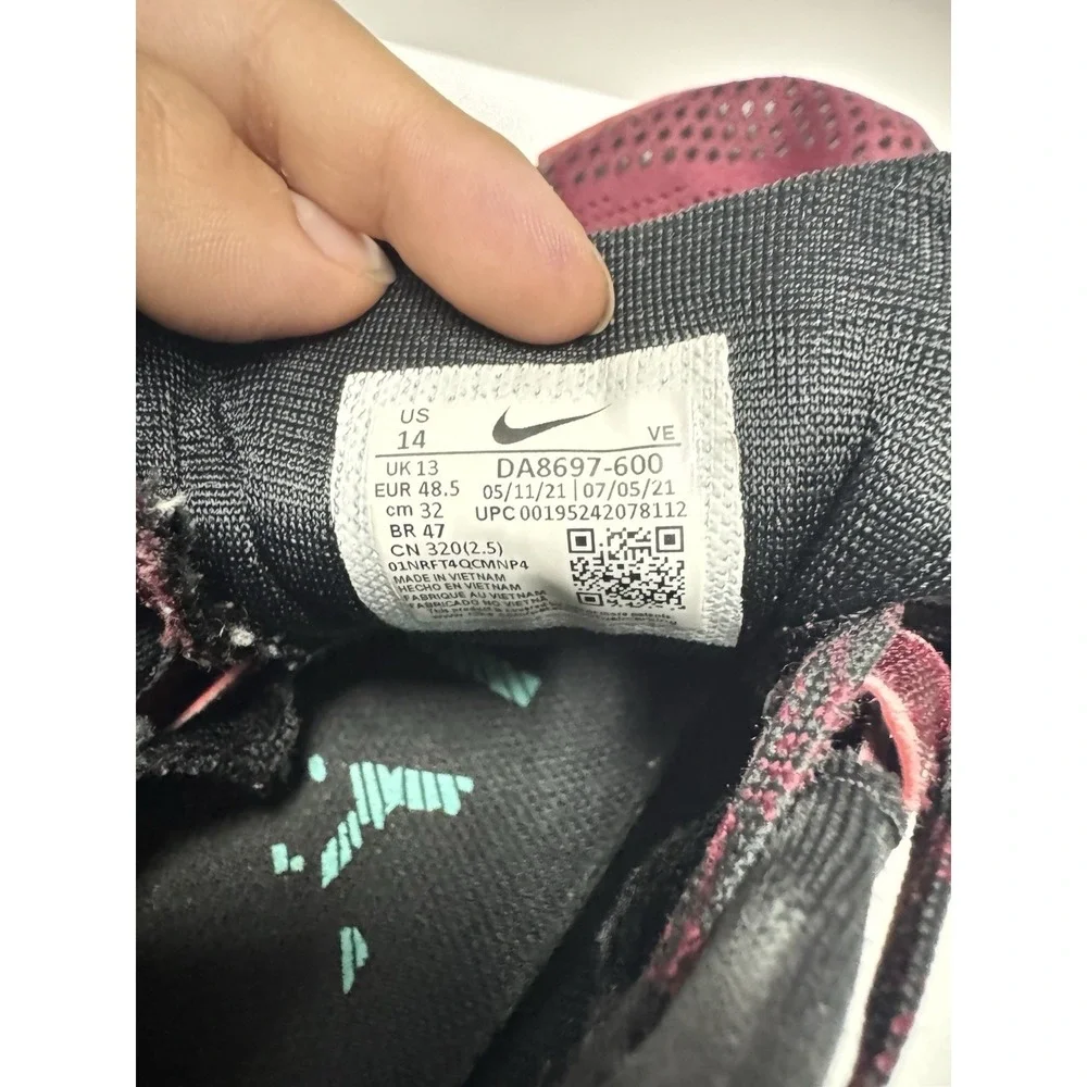Nike Pegasus Trail 3 Trail Running Dark Beetroot DA8697-600 Hiking Men's Size 14